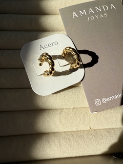 ARGOLLAS SOGA DORADAS - comprar online