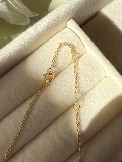 COLLAR VC NEGRO LISO - Amanda Joyas