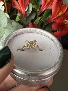 ANILLO MARIPOSA DORADO - comprar online