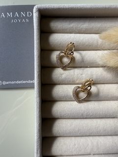 AROS ORIANA DORADOS - Amanda Joyas
