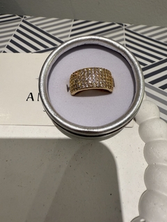 ANILLO SHINE ANCHO DORADO en internet