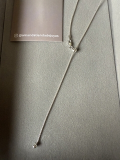 COLLAR CORBATERO DE PLATA en internet