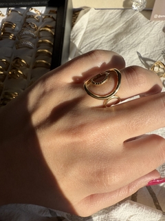 ANILLO MÁXIMA ENCHAPADO - comprar online