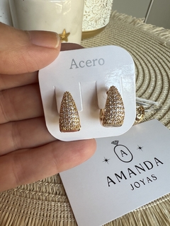 AROS GINA DORADOS - comprar online