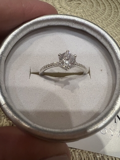 ANILLO CÚBIC DE PLATA