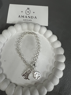 PULSERA PATITAS - Amanda Joyas
