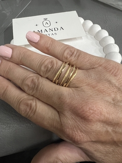 ANILLO MIRI DORADO - comprar online