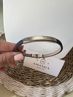 PULSERA SOHO GRIS OSCURA en internet