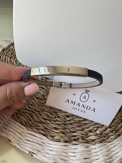 PULSERA SOHO GRIS OSCURA - comprar online