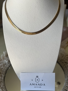 COLLAR ANASTASIA DORADO GRUESO