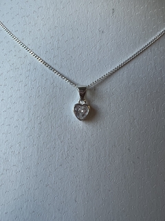 COLLAR CORAZÓN DE CRISTAL - comprar online
