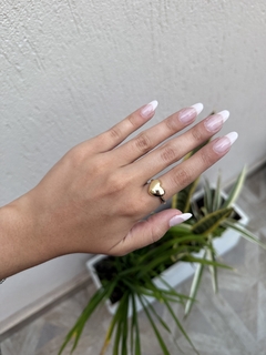 ANILLO CORAZÓN DORADO en internet