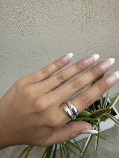 ANILLO ANTONELLA PLATEADO - comprar online
