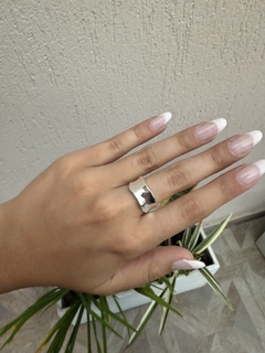 ANILLO BIANCA PLATEADO en internet