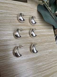 Aros gota drops de acero blanco