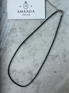 COLLAR DE CAUCHO Y ACERO