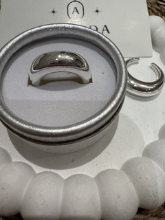 ANILLO MICAELA PLATEADO - comprar online