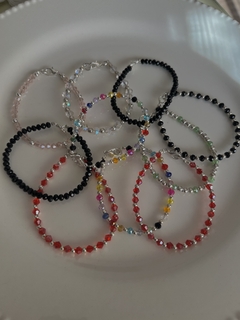 PULSERA CRISTAL DE ACERO