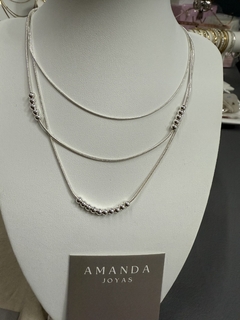 COLLAR TRIPLE DE ACERO