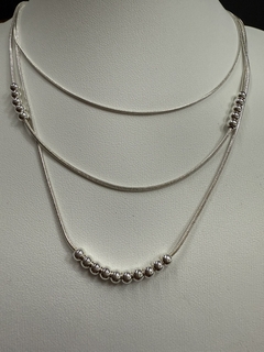 COLLAR TRIPLE DE ACERO en internet