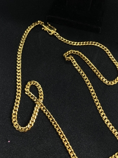 CORRENTE GRUMET 5mm FECHO DUPLO - Zuk Joias