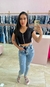 Calça jeans essencial sal e pimenta - comprar online