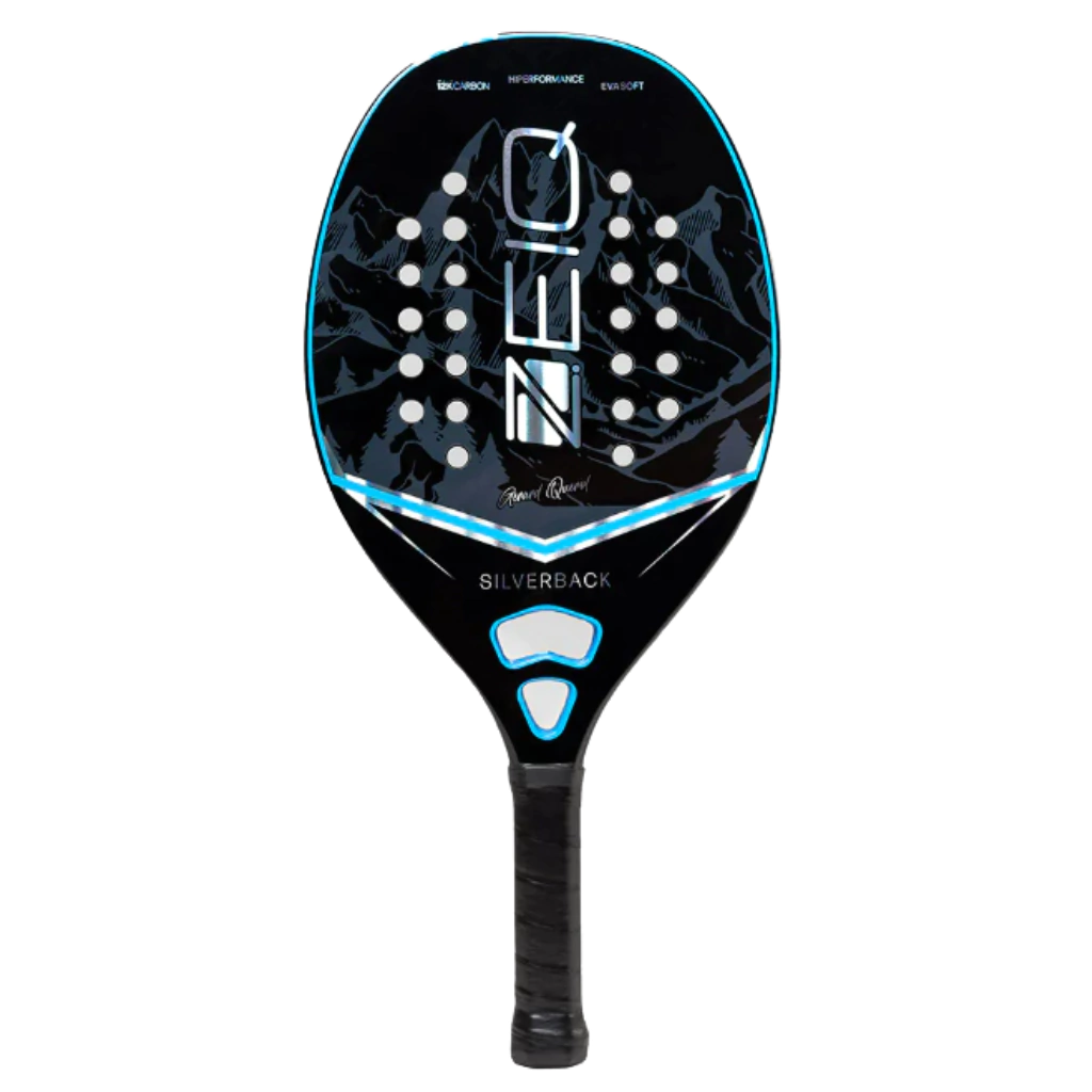 Raquete de Beach Tennis Silverback Zeiq – Carbono 12k