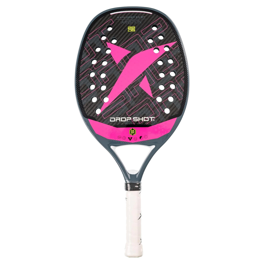 Raquete de beach tennis DROP SHOT EXPLORER 5.0 BT