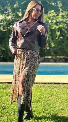 Chaqueta cuero Mei