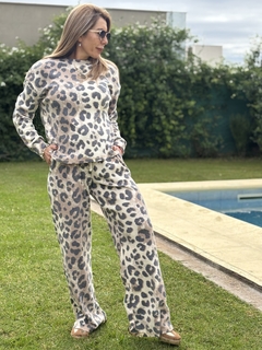 Pantalón lanilla Print - comprar online