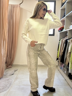 Pantalón Gabardina Rígida Mia - comprar online