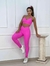 Conjunto Academia Poliamida Brocado