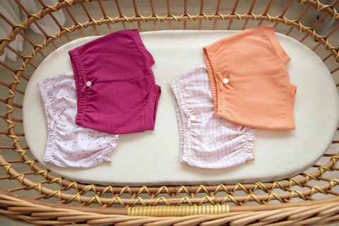 KIT SHORTS TAPA FRALDA LETUT COM 2 UN - REF: LT 18295 - comprar online