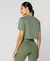 T-SHIRT CROPPED SIMBOLO VERDE PALMEIRA G - comprar online