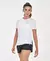 T-SHIRT BASICA ESCRITA REFLETIVA BRANCO OPTICO GG