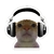 Sticker de Gato con Auriculares -1-