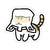 Sticker de Gato en Bolsa