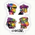 Sticker de Gorillaz