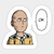 Sticker de One punch man