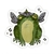 Sticker de Ranita Hada