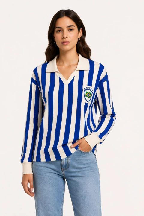 2887 - BLUSA TRICOT BRASIL