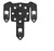 Adaptador Strike 3 Pontas - Preto - comprar online