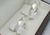 Aliança Detalhes Refletivos 3mm 5g (PRATA 925)
