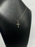 Corrente Veneziana 0,5mm (OURO 18k) + Pingente Crucifixo (Ouro 18K)