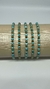 Pulseira hematita e turqueza