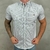 Camisa Manga Curta Polo Ralph Lauren - Xadrez Cinza