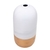 Vaso decorativo porcelana branco/dourado 12x26cm