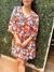 Vestido flores Naranja - comprar en línea