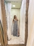 Vestido NEREA plata