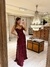 Vestido MILÁN bordo lentejuela